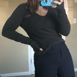 billabong v-neck sweater